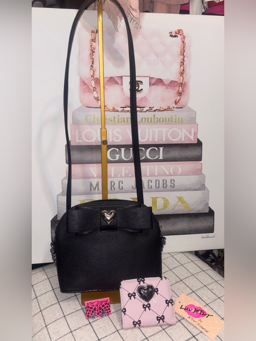 Betsey Johnson crossbody bundle